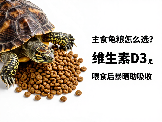 主食龟粮怎么选?维生素D3要足,喂食后暴晒助吸收