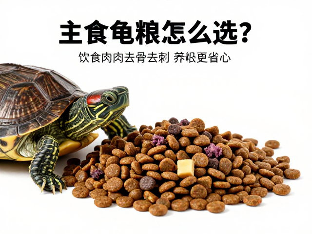 主食龟粮怎么选？观察进食，肉类去骨去刺，养龟更省心