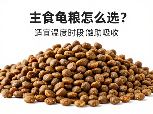 主食龟粮怎么选?维生素D3关键,适宜温度时段助吸收