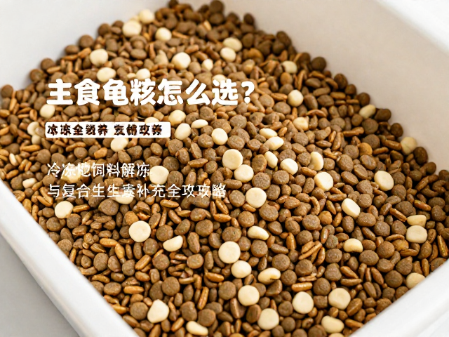 主食龟粮怎么选?冷冻饲料解冻与复合维生素补充全攻略