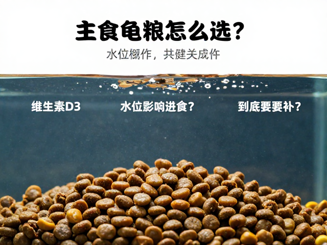 主食龟粮怎么选?水位影响进食?维生素D3到底要不要补?