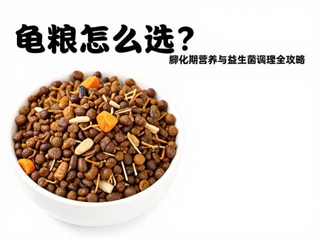 龟粮怎么选?孵化期营养与益生菌调理全攻略