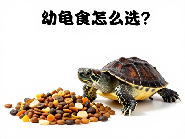 幼龟开口食怎么选?主食龟粮搭配复合维生素,促生长不挑食