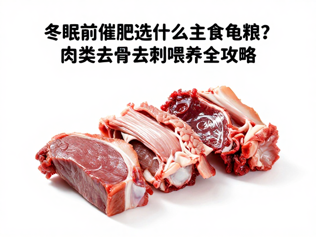 冬眠前催肥选什么主食龟粮？肉类去骨去刺喂养全攻略