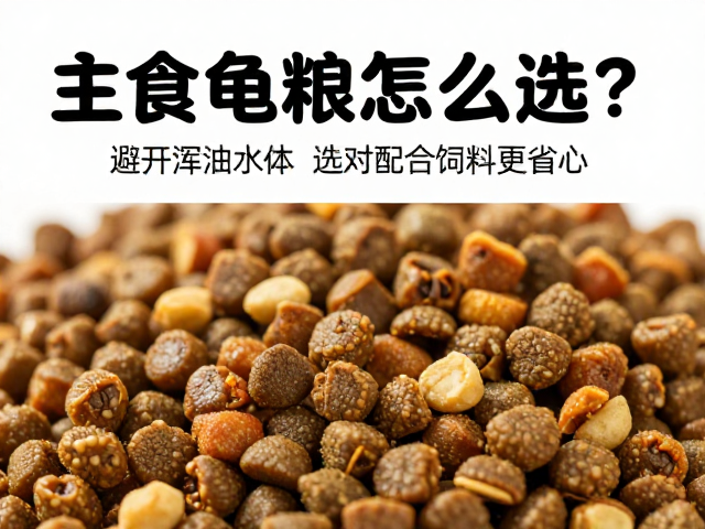 主食龟粮怎么选？避开浑浊水体，选对配合饲料更省心