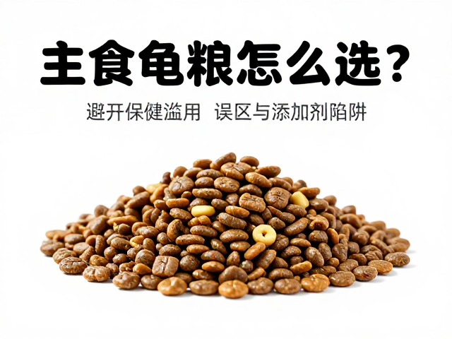 主食龟粮怎么选?避开保健品滥用,掌握孵化期营养关键