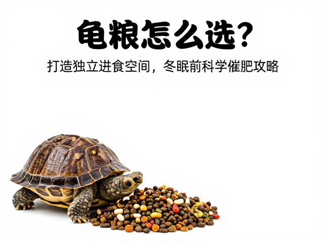 龟粮怎么选？打造独立进食空间，冬眠前科学催肥攻略