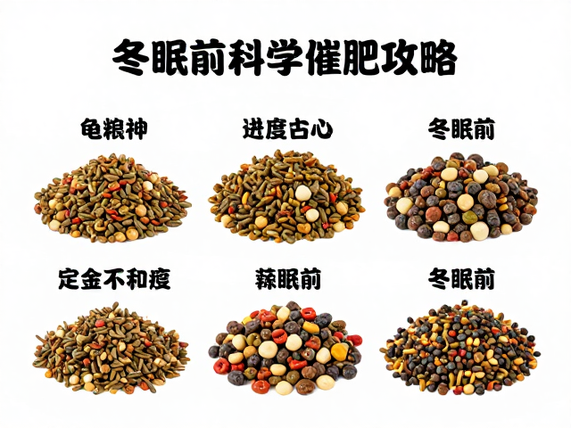 龟粮怎么选？打造独立进食空间，冬眠前科学催肥攻略