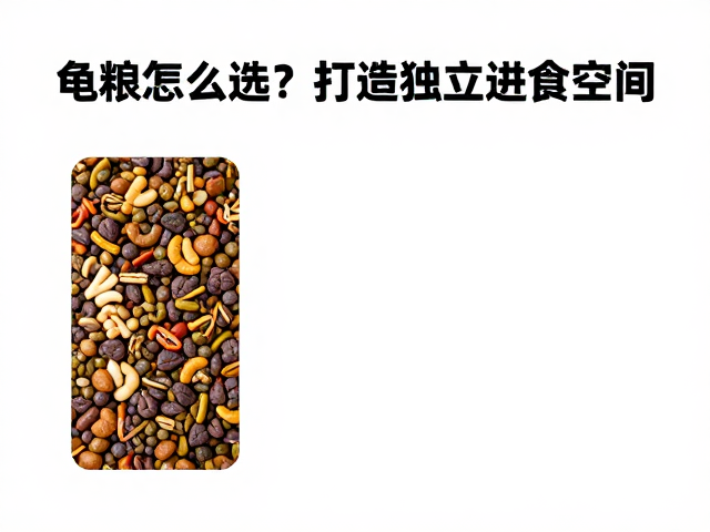 龟粮怎么选？打造独立进食空间，冬眠前科学催肥攻略