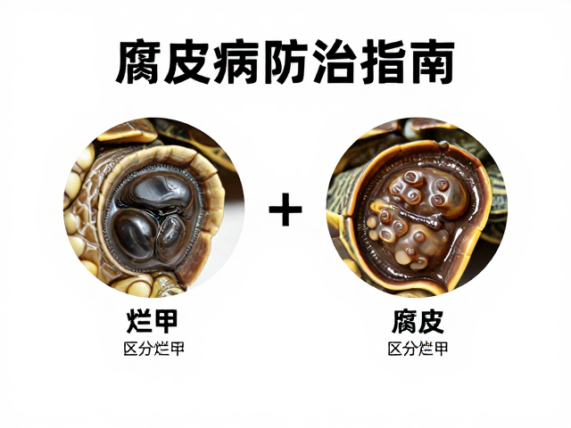 腐皮病防治指南,区分烂甲与腐皮,科学使用驱虫药护龟