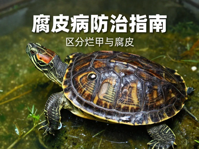 腐皮病防治指南，区分烂甲与腐皮，科学使用驱虫药护龟