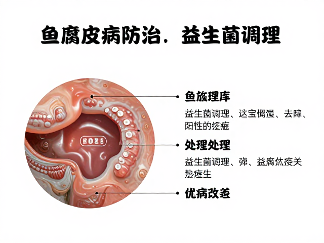 鱼腐皮病防治,益生菌调理,并发症处理全攻略