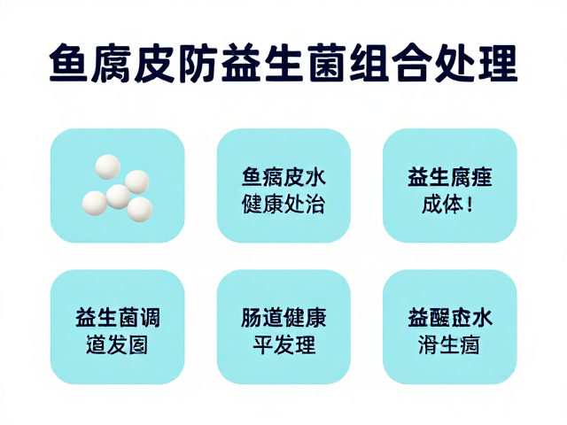 鱼腐皮病防治,益生菌调理,并发症处理全攻略