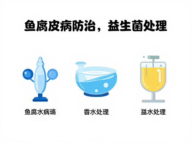 鱼腐皮病防治,益生菌调理,并发症处理全攻略