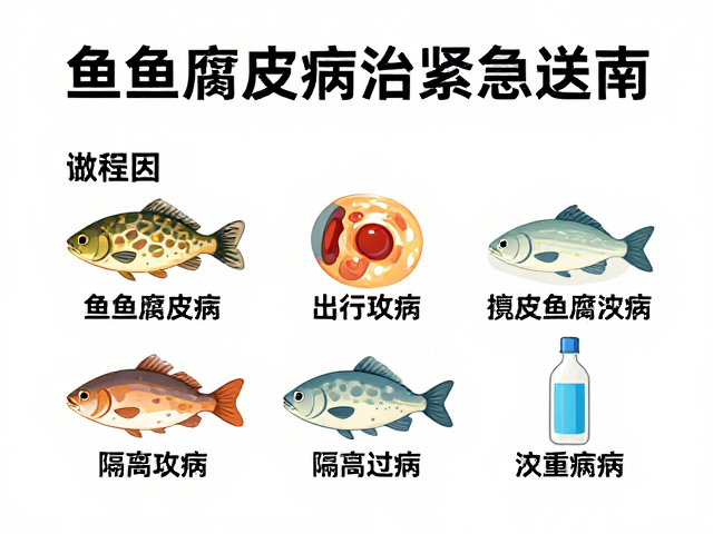 鱼类腐皮病防治,隔离观察与紧急送医指南