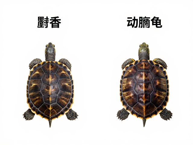 麝香龟与动胸龟区别,幼苗鉴别技巧及亚成体甲壳硬度对比