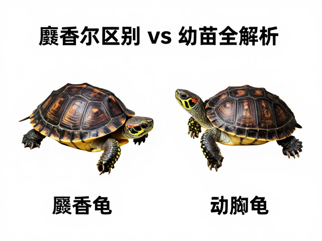麝香龟与动胸龟区别，幼苗鉴别技巧及应激体色变化全解析