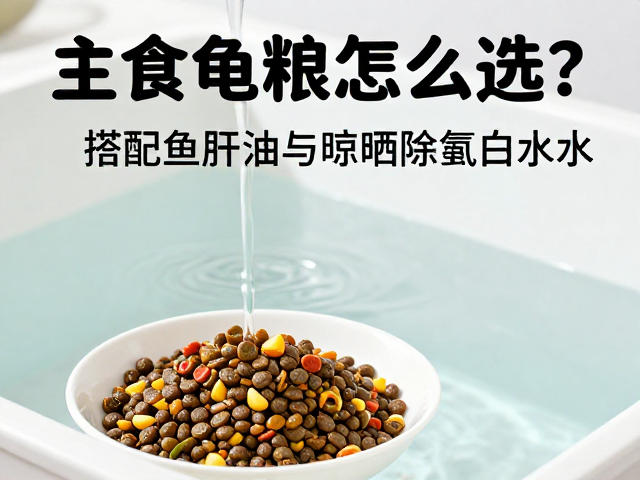 主食龟粮怎么选？搭配鱼肝油与晾晒除氯自来水，养出健康龟