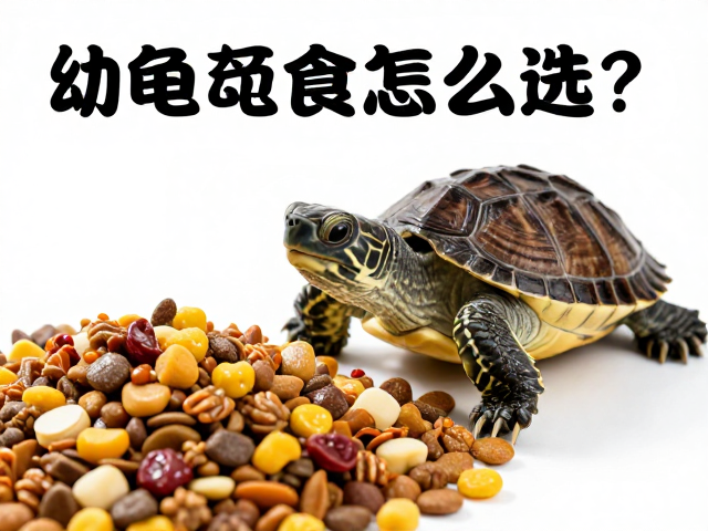 幼龟开口食怎么选?看主食龟粮与食欲状态,新手避坑指南