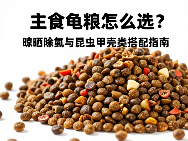 主食龟粮怎么选？晾晒除氯与昆虫甲壳类搭配指南