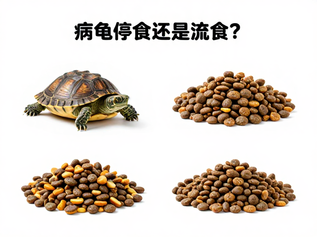 病龟停食还是流食？主食龟粮选择与七分饱原则详解