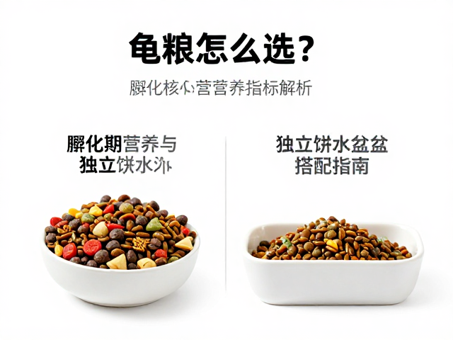 龟粮怎么选？孵化期营养与独立饮水盆搭配指南