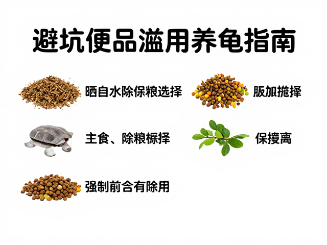 晒自来水除氯,主食龟粮选择,避坑保健品滥用养龟指南