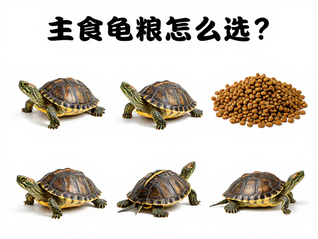 主食龟粮怎么选?观察食欲,安静环境,养出健康龟