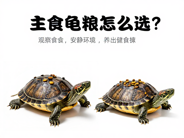 主食龟粮怎么选?观察食欲,安静环境,养出健康龟