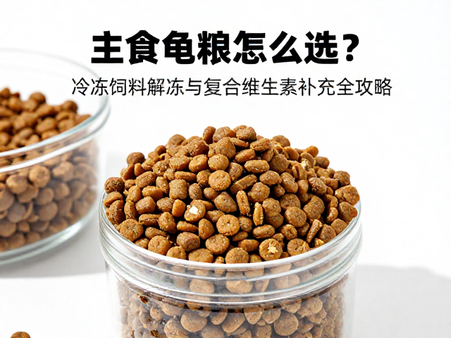 主食龟粮怎么选?冷冻饲料解冻与复合维生素补充全攻略