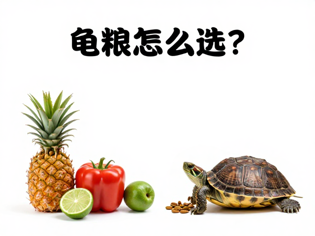 龟粮怎么选？搭配新鲜蔬果与孵化期营养，养出健康龟