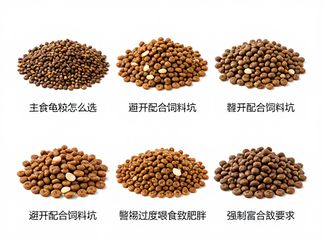 主食龟粮怎么选?避开配合饲料坑,警惕过度喂食致肥胖