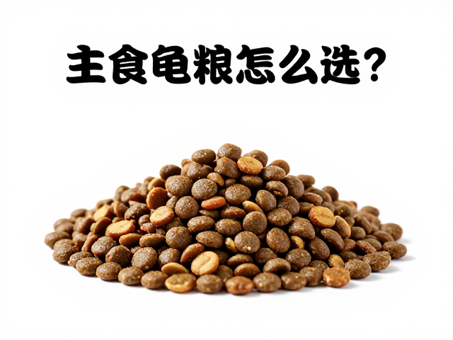 主食龟粮怎么选?避开配合饲料坑,警惕过度喂食致肥胖