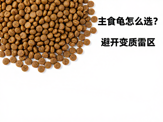主食龟粮怎么选？避开变质雷区，巧用钙粉蛋壳粉补钙攻略