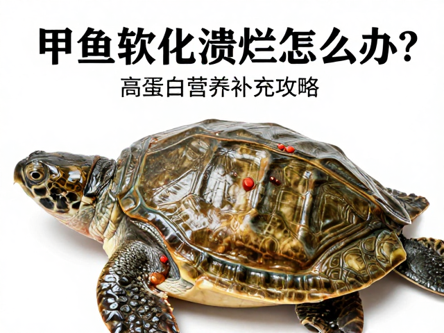 甲鱼腐皮病防治，甲壳软化溃烂怎么办？高蛋白营养补充攻略