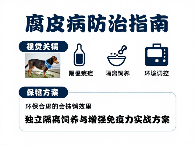 腐皮病防治指南,独立隔离饲养与增强免疫力实战方案