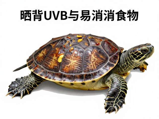 乌龟腐皮病防治,晒背UVB与易消化食物护理指南