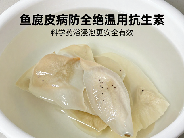 鱼腐皮病防治,拒绝滥用抗生素,科学药浴浸泡更安全有效