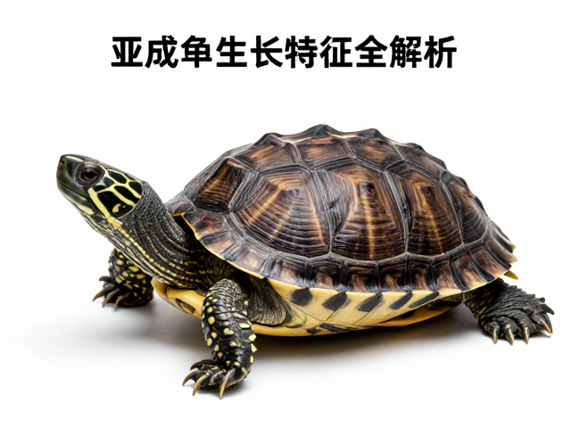 龟苗头纹与甲壳硬度鉴别，亚成体生长特征全解析