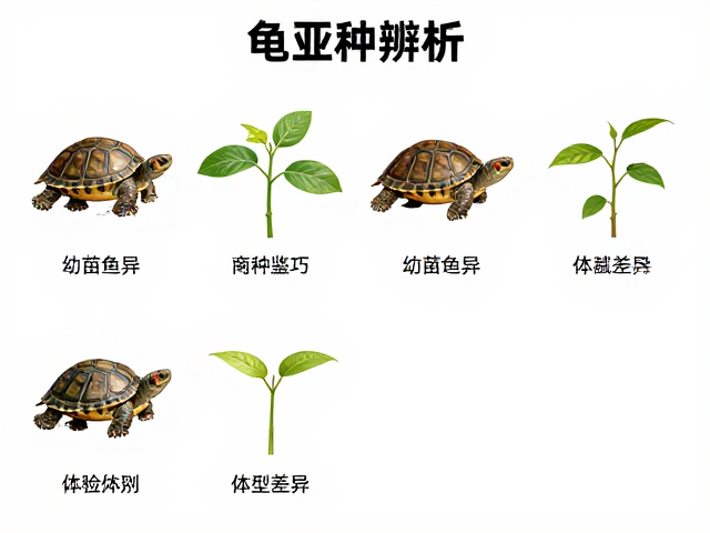 地图龟亚种辨析，幼苗鉴别技巧与地域体型差异全解析