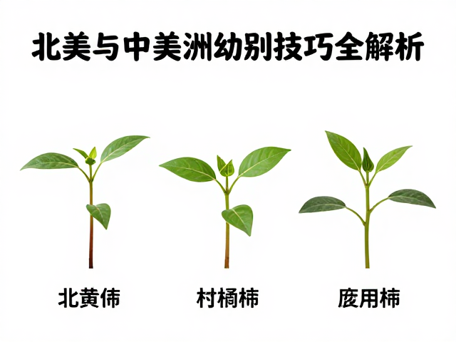 杂交后代性状不稳？北美与中美洲幼苗鉴别技巧全解析