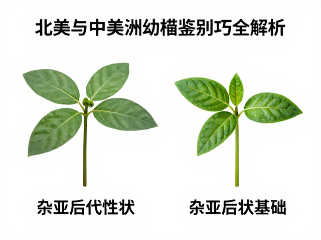 杂交后代性状不稳?北美与中美洲幼苗鉴别技巧全解析