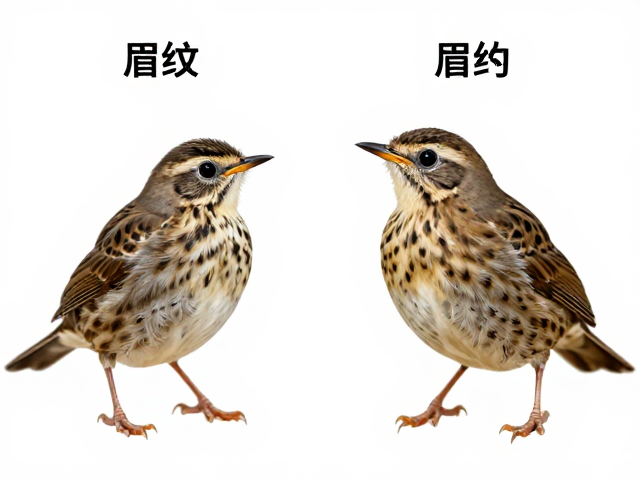 画眉幼苗鉴别，眉纹粗细长度与幼体成体差异全解析