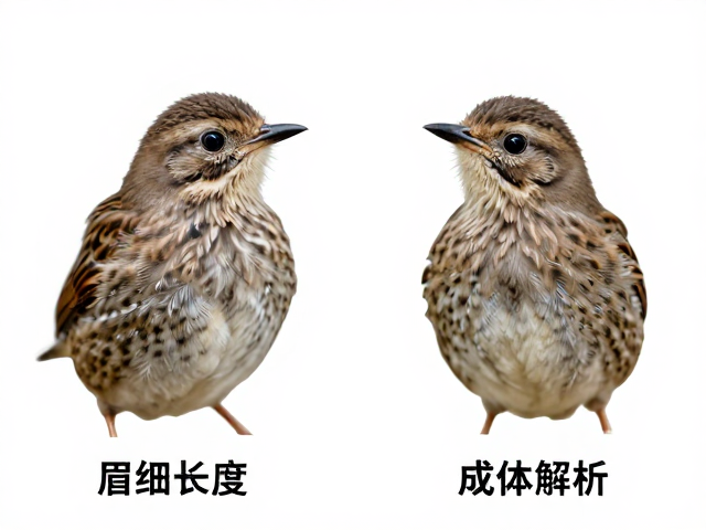 画眉幼苗鉴别，眉纹粗细长度与幼体成体差异全解析