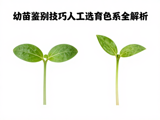 幼体成体色差大?幼苗鉴别技巧与人工选育色系全解析