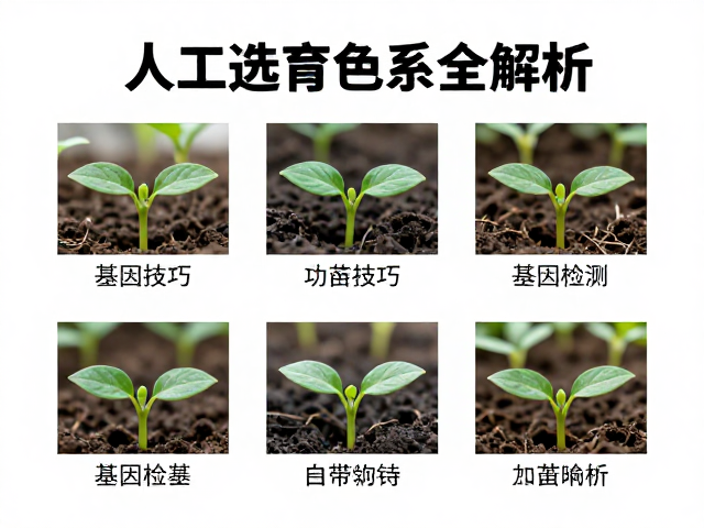 幼苗鉴别技巧,基因检测辅助鉴定与人工选育色系全解析