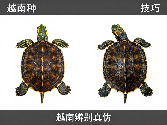 金钱龟幼苗鉴别技巧，资深玩家总结，对比越南种辨别真伪