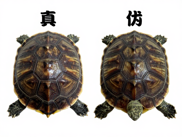 金钱龟幼苗鉴别技巧，资深玩家总结，对比越南种辨别真伪