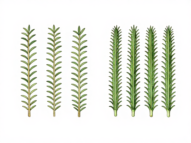 幼苗鳞片排列鉴别,学术文献记载与技巧解析