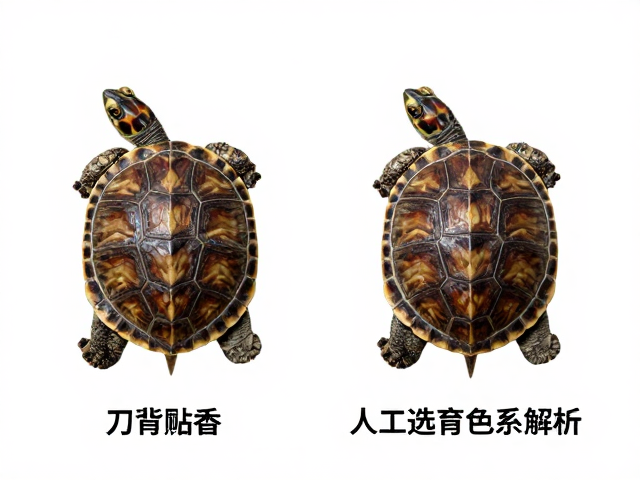 剃刀龟与刀背麝香差异对比，附幼苗鉴别技巧及人工选育色系解析